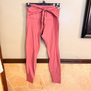 Lululemon Align Pant 28" *Wrap Waist Moss Rose